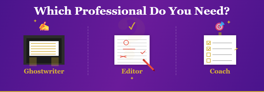 ghostwriter vs editor vs writing coach